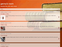 Tablet Screenshot of gennysroom.blogspot.com