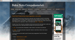 Desktop Screenshot of cempakamelati.blogspot.com