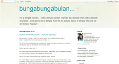 Desktop Screenshot of bungabulan-bungabulan.blogspot.com