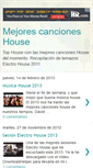 Mobile Screenshot of mejorescancioneshouse.blogspot.com