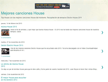 Tablet Screenshot of mejorescancioneshouse.blogspot.com