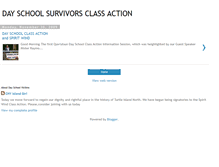 Tablet Screenshot of dayschoolclassaction.blogspot.com