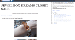 Desktop Screenshot of jewelboxdreamsclosetsale.blogspot.com