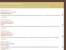 Tablet Screenshot of lis-job-oppertunities.blogspot.com