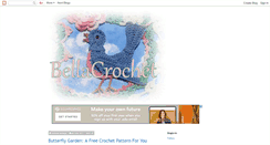 Desktop Screenshot of bellacrochet.blogspot.com