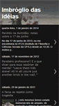 Mobile Screenshot of imbroglio-das-ideias.blogspot.com