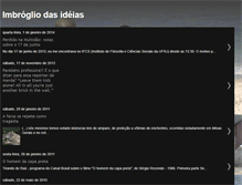 Tablet Screenshot of imbroglio-das-ideias.blogspot.com