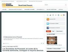 Tablet Screenshot of coaliciopicassent.blogspot.com