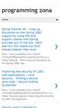 Mobile Screenshot of programmingzona.blogspot.com