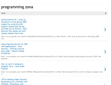 Tablet Screenshot of programmingzona.blogspot.com