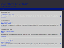 Tablet Screenshot of lastfrontiergarden.blogspot.com