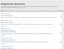 Tablet Screenshot of diogenes999.blogspot.com