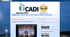 Desktop Screenshot of cadieducacaofisica.blogspot.com