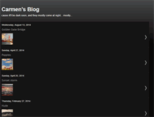 Tablet Screenshot of carmen.blogspot.com