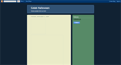Desktop Screenshot of celebrityhalloween.blogspot.com