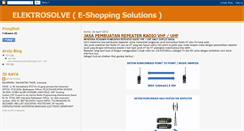 Desktop Screenshot of elektrosolve.blogspot.com