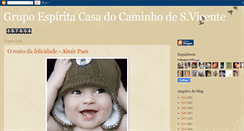 Desktop Screenshot of gecasadocaminhosv.blogspot.com