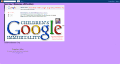 Desktop Screenshot of internetgeniusimmortalityphenomenonon.blogspot.com