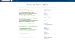 Desktop Screenshot of cidlarsen.blogspot.com