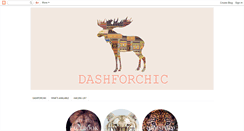 Desktop Screenshot of dashforchic.blogspot.com