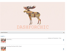 Tablet Screenshot of dashforchic.blogspot.com