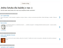 Tablet Screenshot of jednasztuka.blogspot.com