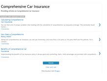 Tablet Screenshot of comprehensive-car-insurance.blogspot.com