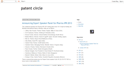 Desktop Screenshot of patentcircle.blogspot.com