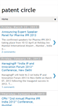 Mobile Screenshot of patentcircle.blogspot.com