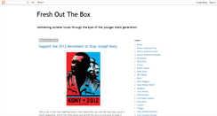 Desktop Screenshot of freshtalkoutthebox.blogspot.com