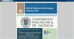 Desktop Screenshot of festivaldetangovalencia.blogspot.com