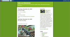 Desktop Screenshot of jakeandbathsheba.blogspot.com
