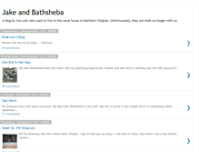 Tablet Screenshot of jakeandbathsheba.blogspot.com