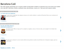 Tablet Screenshot of barcelonacule.blogspot.com