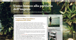 Desktop Screenshot of ilblogdiuomobianco.blogspot.com