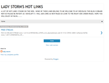 Tablet Screenshot of ladystorm2.blogspot.com