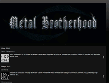 Tablet Screenshot of metal-brotherhood.blogspot.com