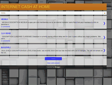 Tablet Screenshot of internet-cash-home.blogspot.com