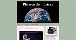 Desktop Screenshot of planetademusicas.blogspot.com