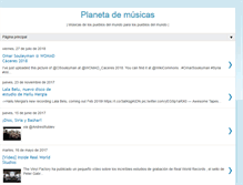 Tablet Screenshot of planetademusicas.blogspot.com