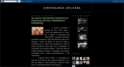 Desktop Screenshot of cinesioaplicada.blogspot.com