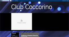 Desktop Screenshot of clubcoccorinodesanjusto.blogspot.com