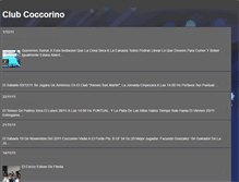 Tablet Screenshot of clubcoccorinodesanjusto.blogspot.com