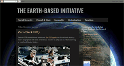 Desktop Screenshot of earthbasedinitiative.blogspot.com