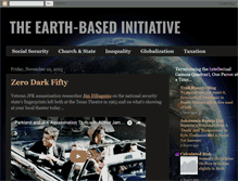 Tablet Screenshot of earthbasedinitiative.blogspot.com