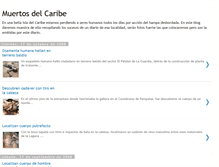 Tablet Screenshot of caribemuerto.blogspot.com