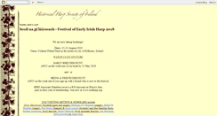 Desktop Screenshot of irishharp.blogspot.com