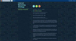 Desktop Screenshot of jesse-internetmarketingstrategy.blogspot.com