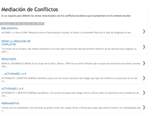 Tablet Screenshot of mediaciondeconflictos2010.blogspot.com