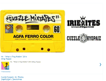 Tablet Screenshot of cuzzle-mixtapes.blogspot.com